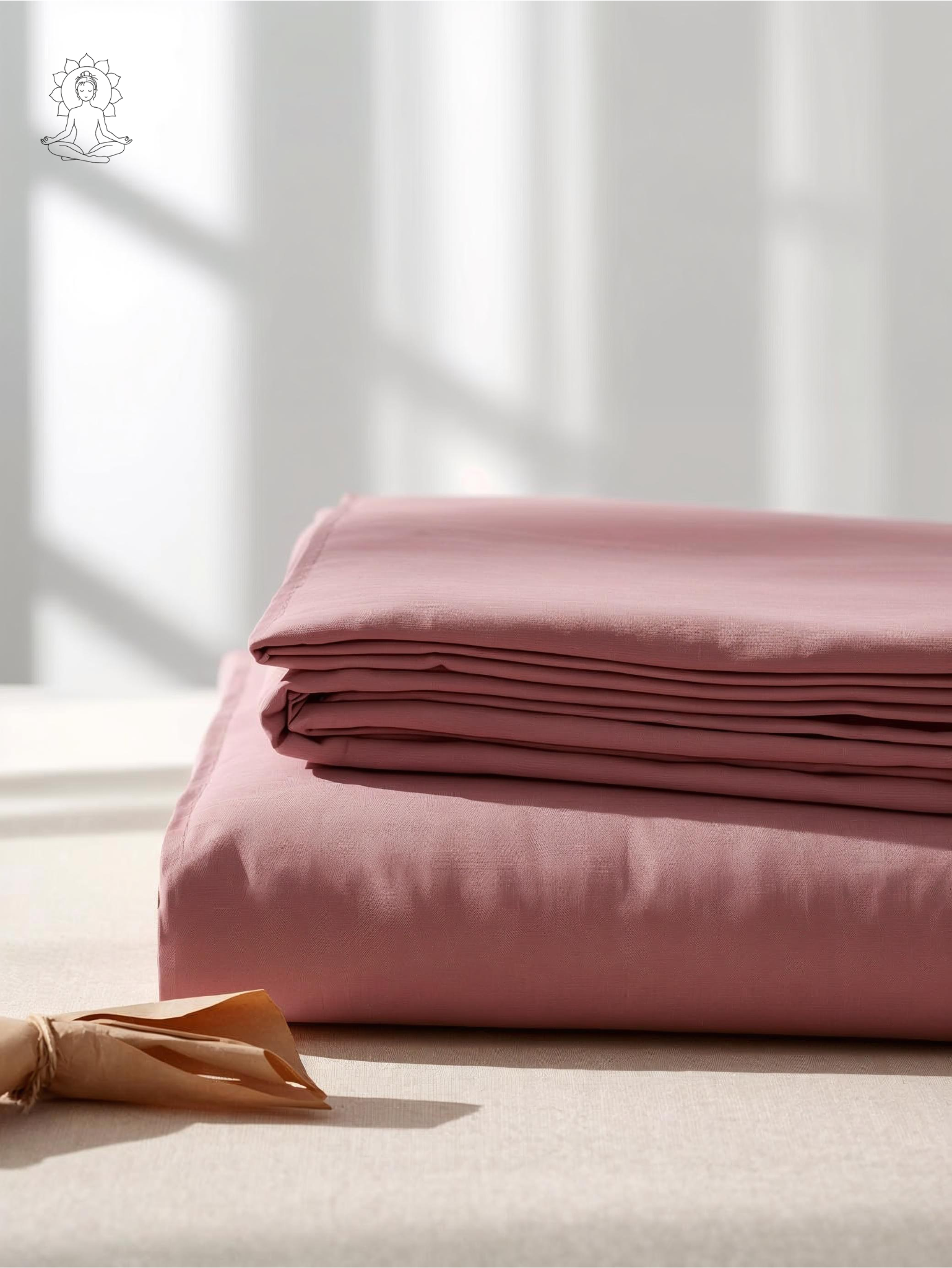 Muted Mauve- 100% Cotton Percale Bedsheet