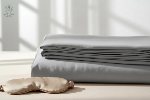 Dark Grey- 100% Cotton Percale Bedsheet